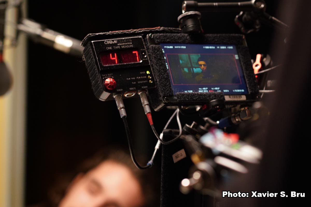 Tournage de "Les Magnétiques" - un film de Vincent Cardona. Hiver 2019